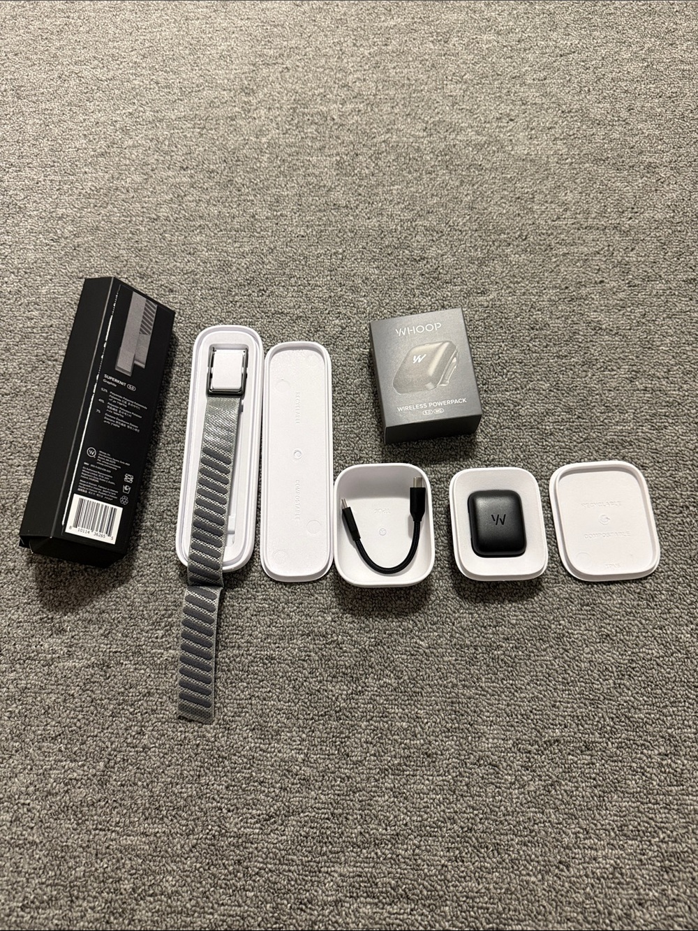 WHOOP Wireless PowerPack One/Peak/Life & WHOOP SuperKnit Accessory Band One/Peak